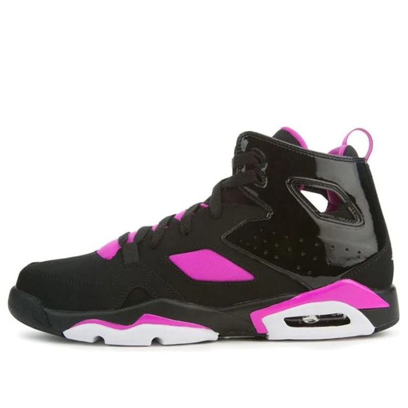 Jordan flight sale black and purple