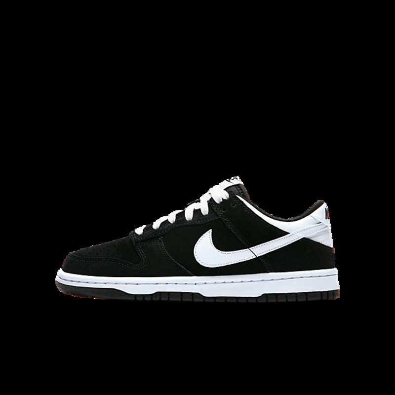 Kids Nike Dunk Low GS 'Black White' Black/White | 310569-020