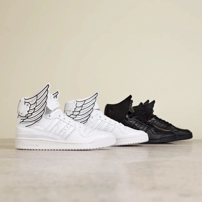 Jeremy Scott x adidas Forum High Wings 4.0 Black | GY4419