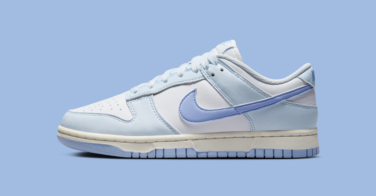 Hol dir deinen frischen Look für den Sommer mit dem Nike Dunk Low Next Nature „Blue Tint“