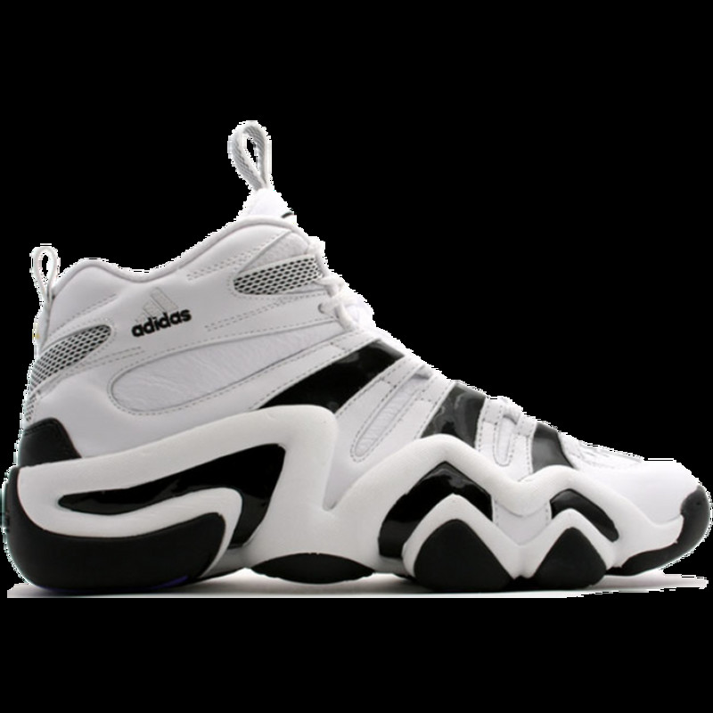 Adidas crazy 8 shop white and black