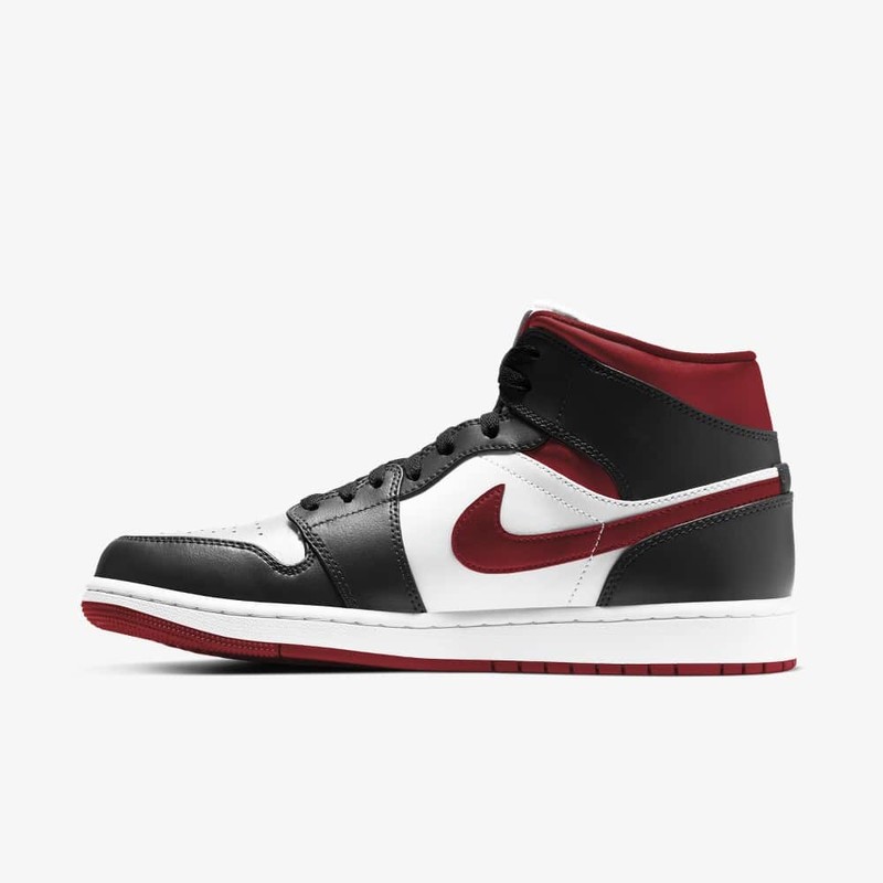 Air Jordan 1 Mid Metallic Red | 554724-122