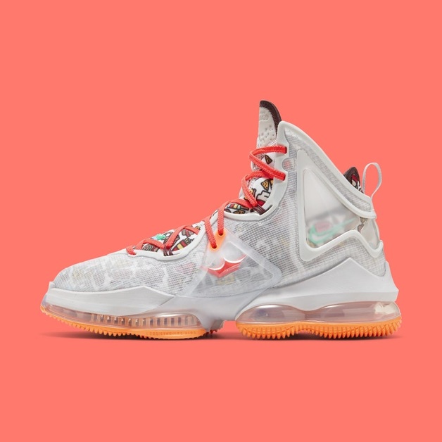 Werft hier einen Blick auf den Nike LeBron 19 „Fast Food“