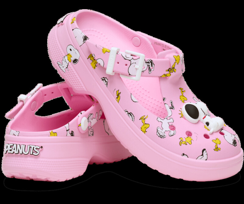 Peanuts x Crocs Mary Jane Clog "Pink" | 211130-90H