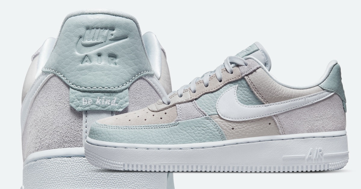 be kind. – Nike Air Force 1 erinnert dich, freundlich zu sein