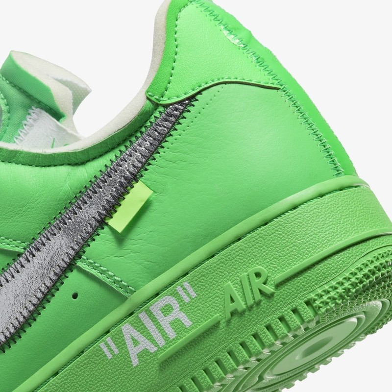 Off-White x Nike Air Force 1 Light Green Spark | DX1419-300