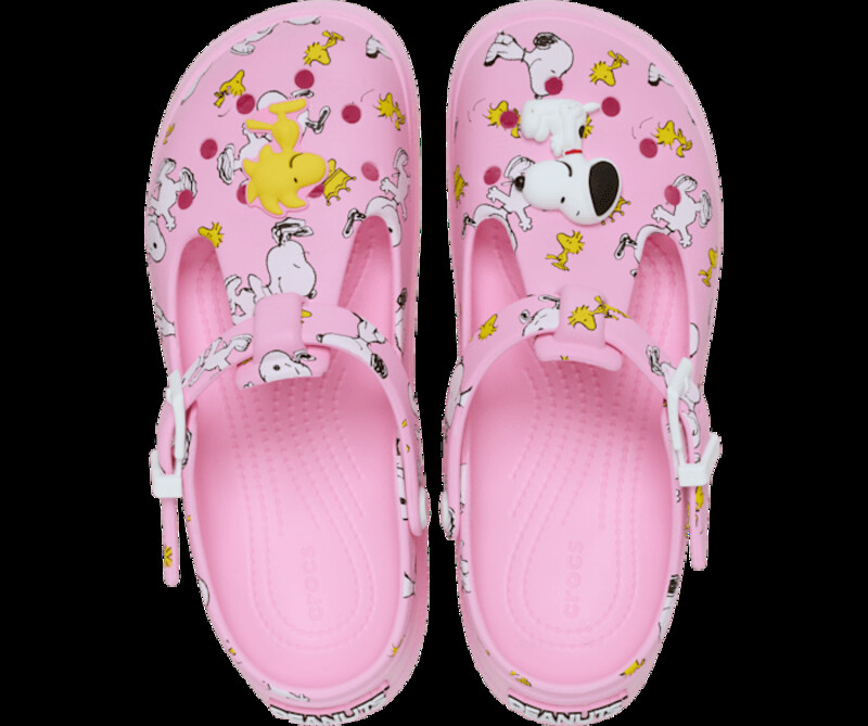 Peanuts x Crocs Mary Jane Clog "Pink" | 211130-90H