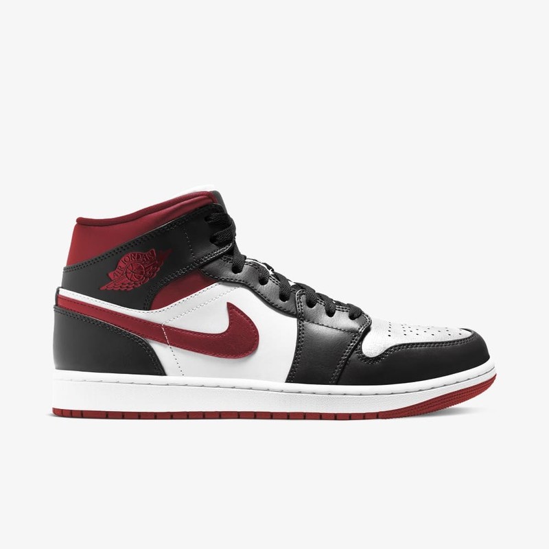 Air Jordan 1 Mid Metallic Red | 554724-122