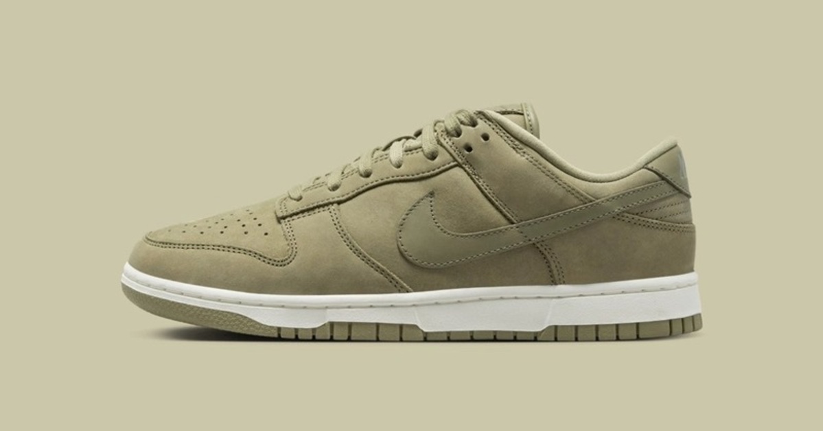 Soon You Will be Able to Buy the Nike Dunk Low Premium "Neutral Olive"