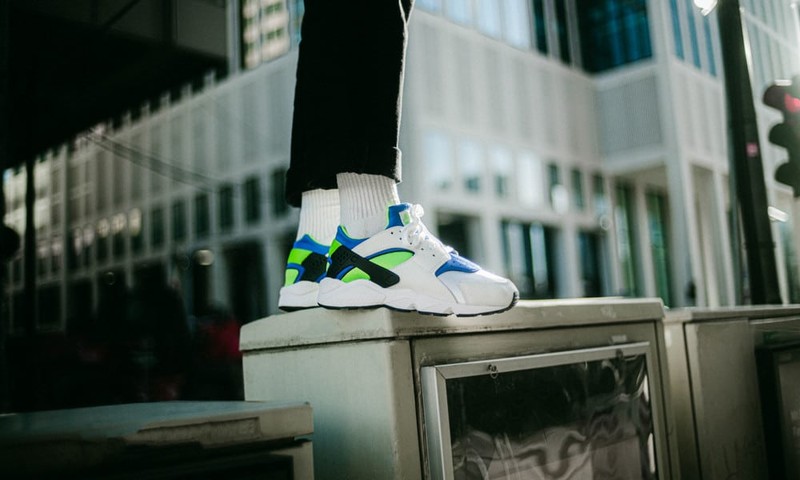 nike huarache scream green release date