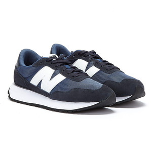 New Balance 237 Mens Navy / White Trainers | MS237CA