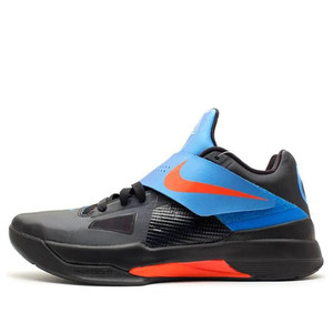 Nike Zoom KD IV X Black Team Orange Blue Basketball | 477677-001