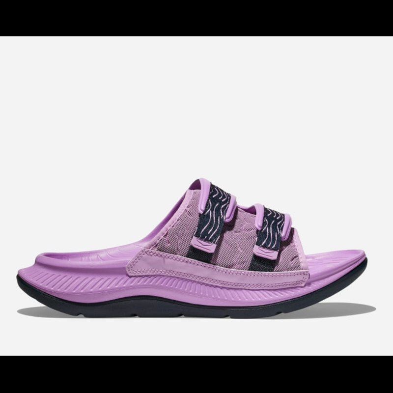 HOKA Ora Luxe Sandal in Violet Bloom/Outerspace, Size 4.5 | 1134150-VBOT-05/07
