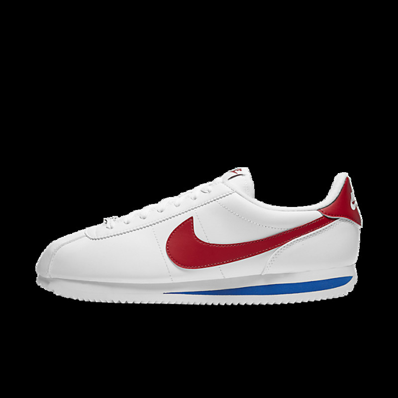 Classic cortez leather (white / varsity red - varsity royal) best sale