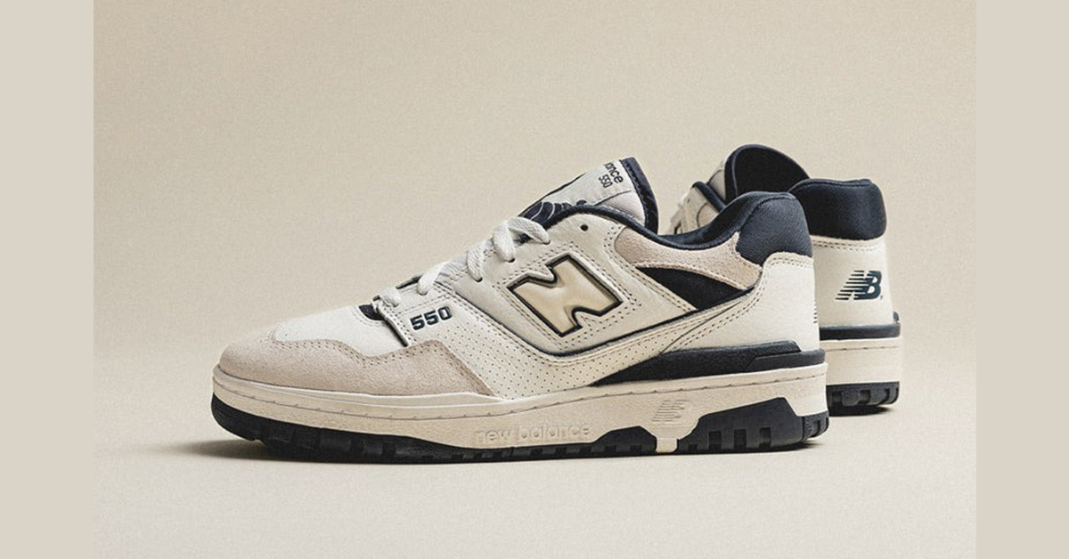 Bei Asphaltgold ist der New Balance 550 „Vintage Indigo“ erhältlich