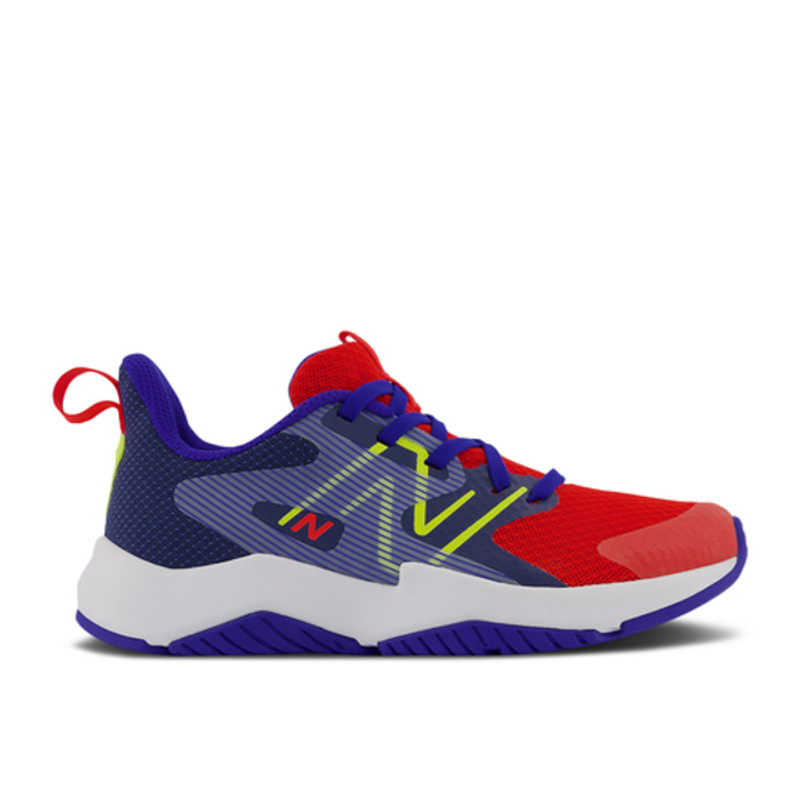 New Balance Rave Run v2 Little Kid X-Wide 'Neo Flame Moon Shadow' | PKRAVWR2-XW