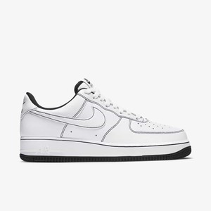 Nike Air Force 1 Contrast Stitch Black | CV1724-104