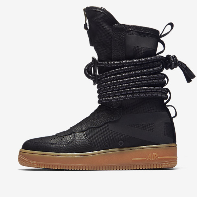 Nike SF Air Force 1 HI Boot Black Gum | AA3965-001