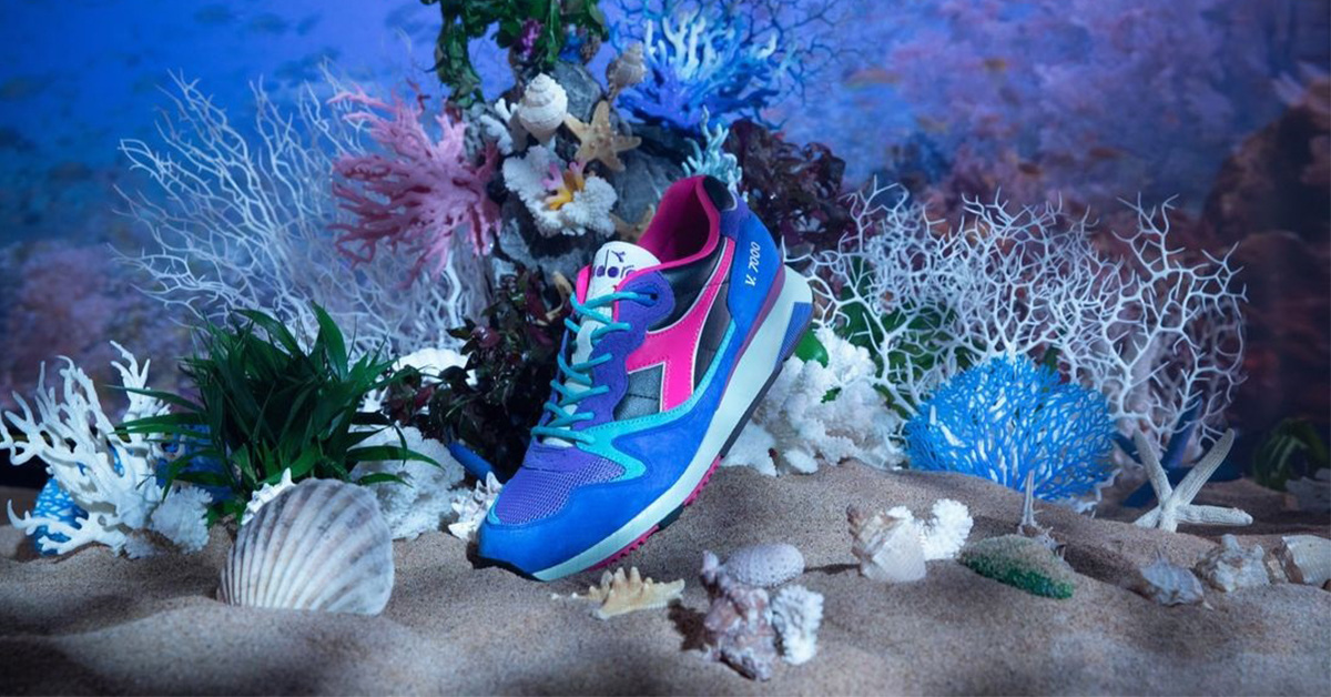 COSTS und Diadora auf Tauchstation mit dem V7000 „Coral Pink“