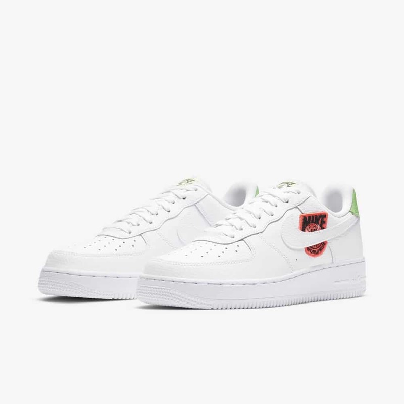 Nike Air Force 1 '07 Low Worldwide Pack - Black Flash Crimson 2020