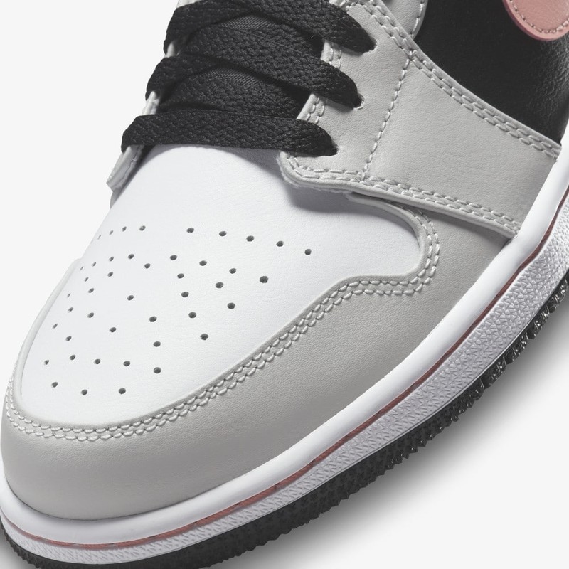 Air Jordan 1 Low Grey/Pink | 553558-062