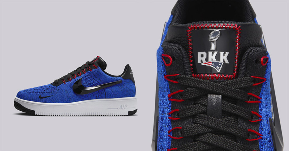 Nike Celebrates The Patriots Legacy With Another Special Nike Air Force 1  Release •