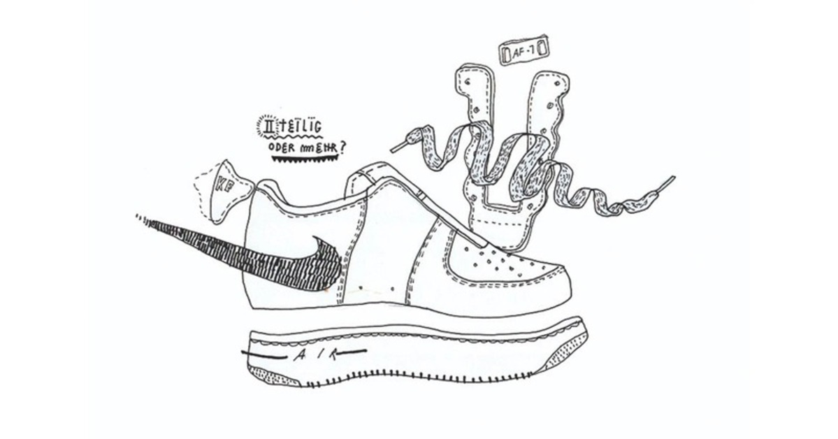 The Illustrated History of the Nike Air Force 1 - Part 1