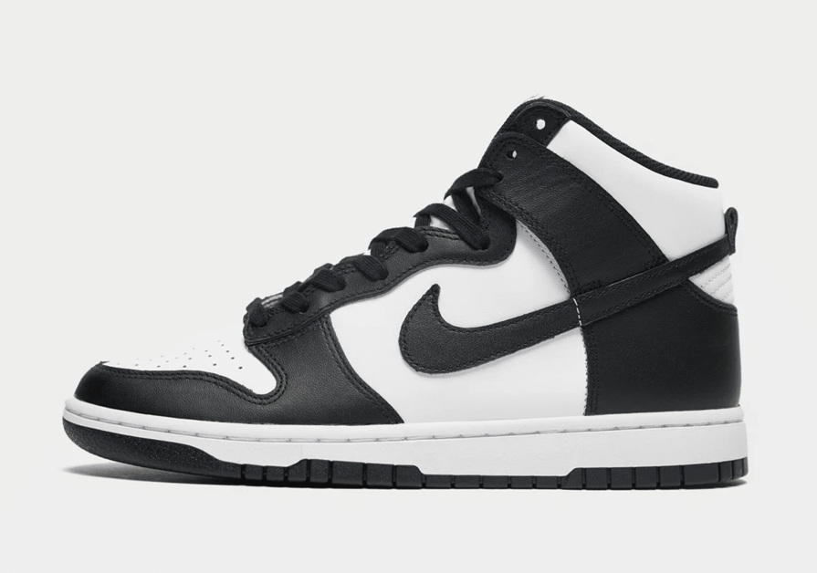 Nike Dunk „Black / White“ jetzt auch bald als High-Version erhältlich