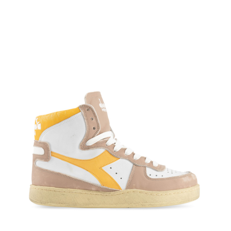 Diadora Mi Basket Used 'Bianco/Arancio Panchina' | 201158569-D0052