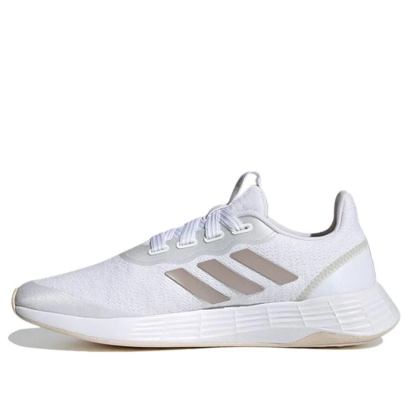 adidas Womens WMNS QT Racer 'Champagne Metallic Ivory' Cloud White | FY5360