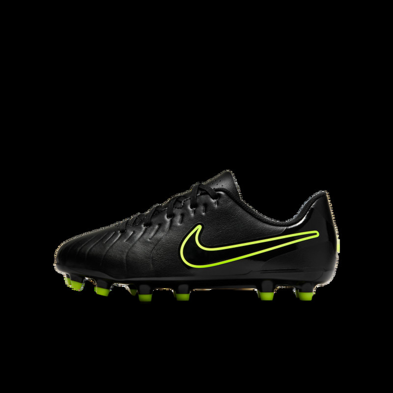 Nike Tiempo Legend 10 Club MG GS 'Black Volt' | DV4352-001