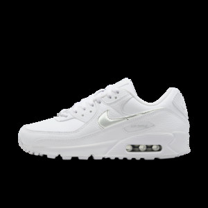 Nike 90 leather online white