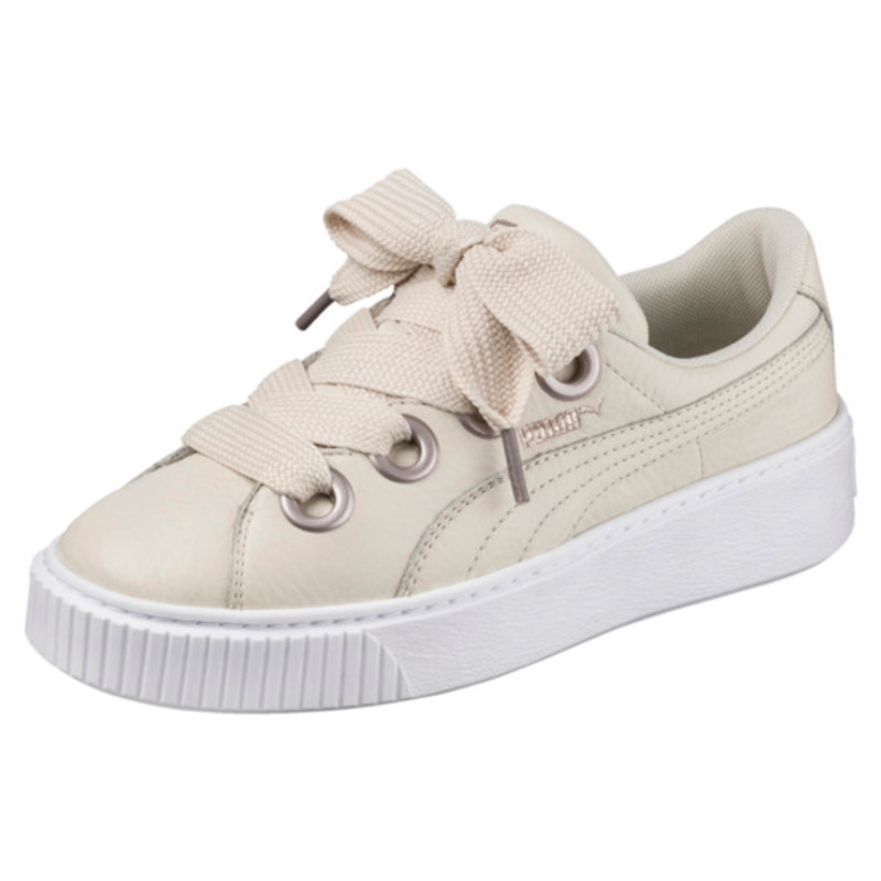 Puma Platform Kiss Leather Womens Trainers | 366460-02