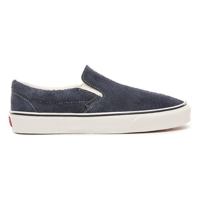 Blue suede vans slip clearance ons