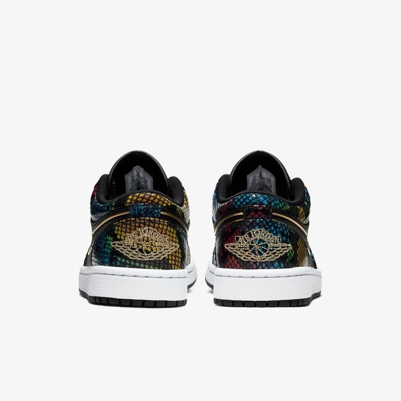 air jordan 1 low multicolor snakeskin