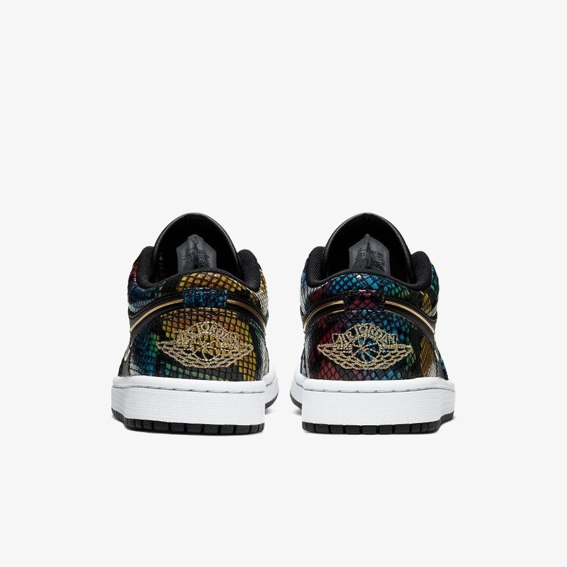 Air Jordan 1 Low Premium Multicolor Snakeskin | CW5580-001