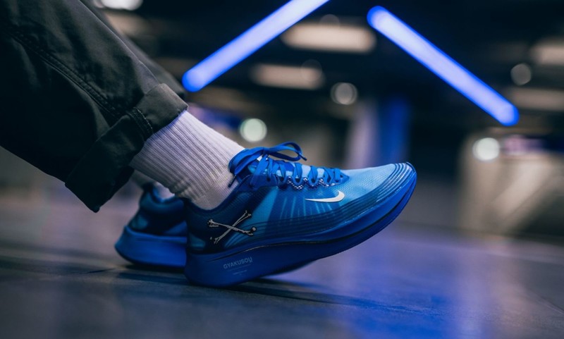 Gyakusou x Nike Zoom Fly Blue Nebula | AR4349-400