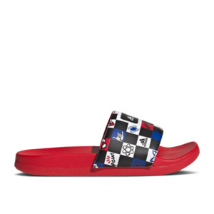 adidas Disney x Adilette Comfort Slide J 'Spider-Man Checkerboard' | HP7758