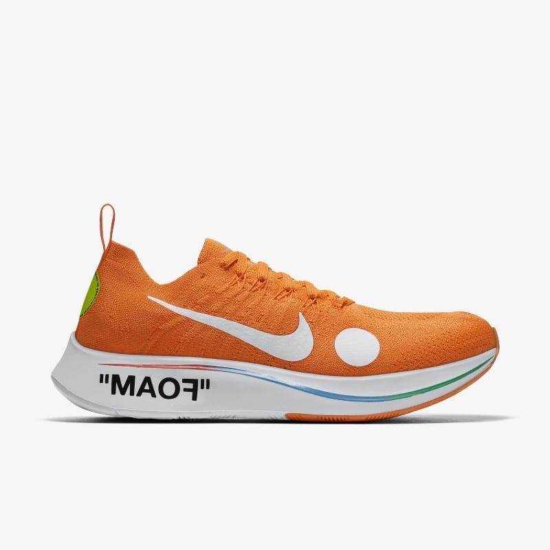 Off-White x Nike Zoom Fly Mercurial Flyknit Total Orange | AO2115-800