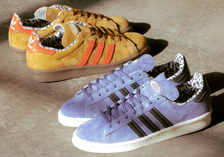 Two adidas Originals Campus 80 by XLARGE Celebrate 30th Birthday