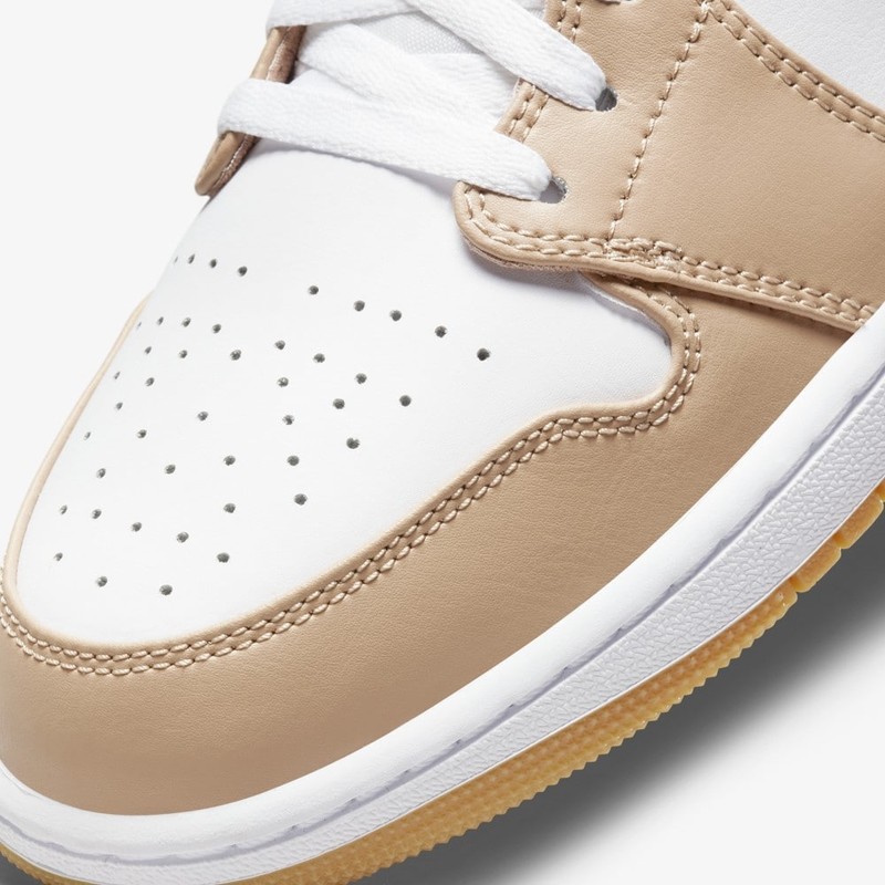 Air Jordan 1 Mid Tan Gum | 554724-271