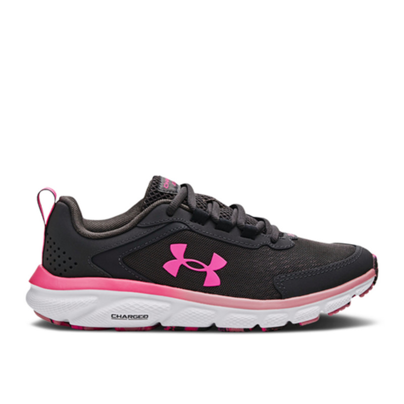Under Armour Wmns Charged Assert 9 Marble 'Jet Grey Rebel Pink' | 3024853-107