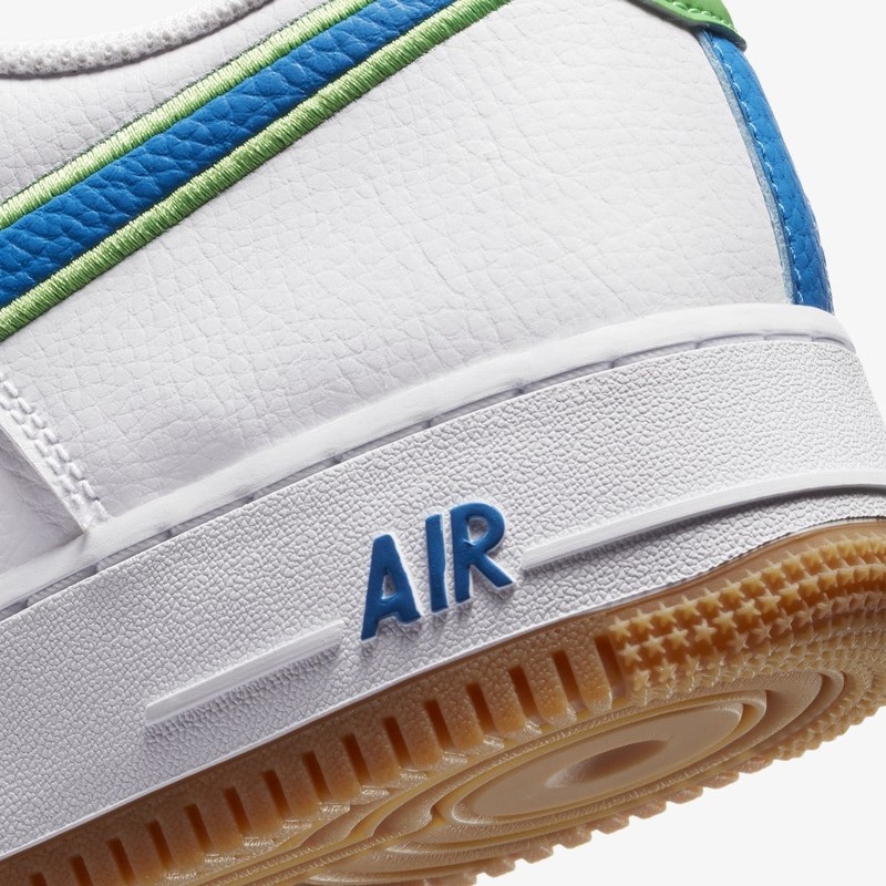 Nike Air Force 1 White/Blue/Green | DA4660-100