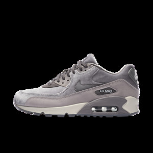 Nike air max 90 leather (gs) atmosphere outlet grey/gunsmoke-white