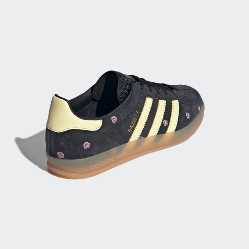 adidas Gazelle Indoor Floral "Black/Yellow" | IF4490