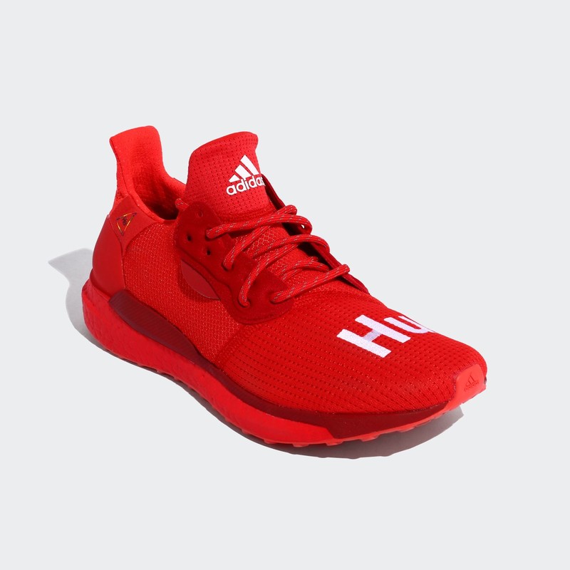 Pharrell Williams x adidas Solar Glide HU Rainbow Pack Red | EF2381