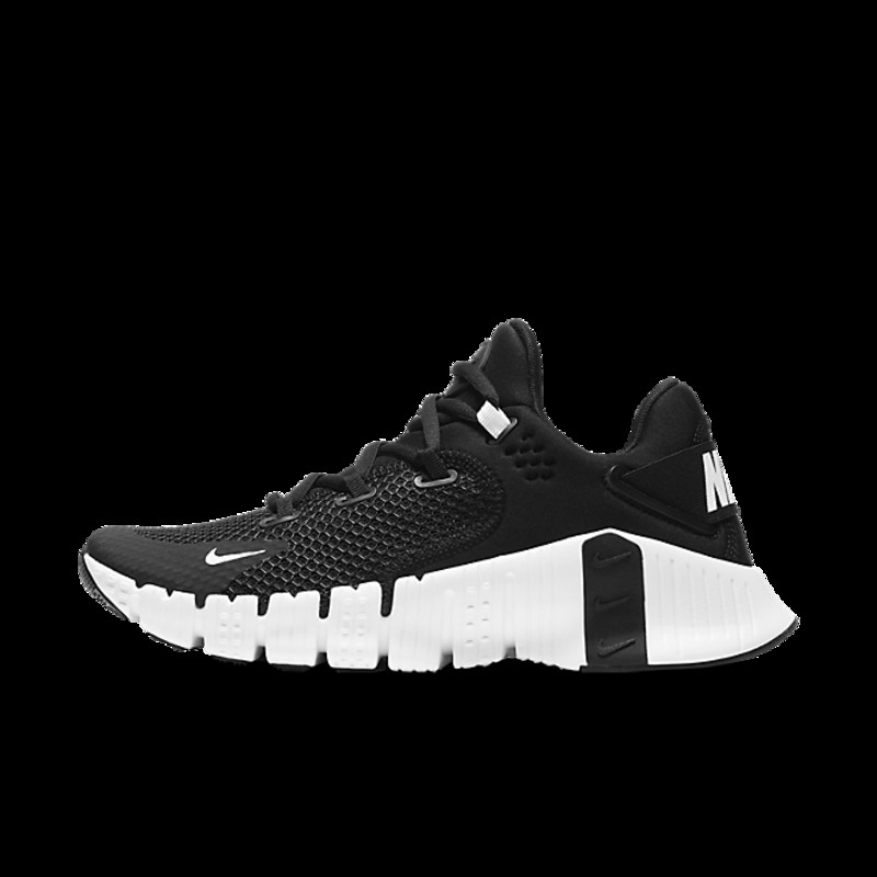 Women's Nike Free Metcon 4 Black White CZ0596-010 Crossfit