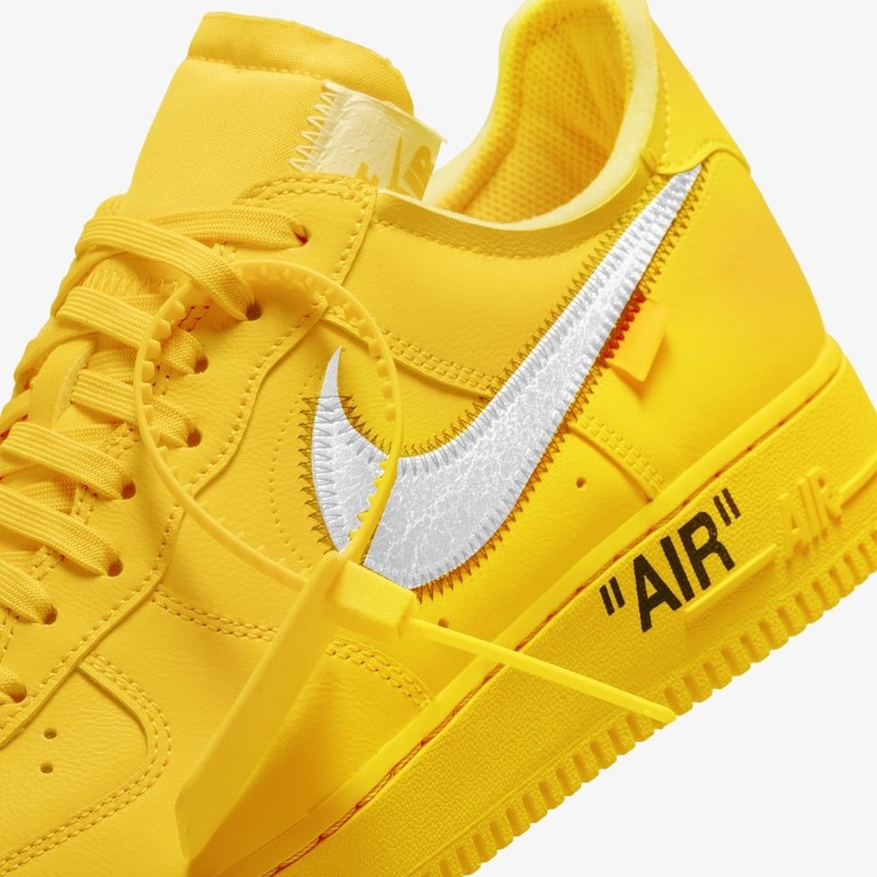 Off-White Nike Air Force 1 University Gold DD1876-700