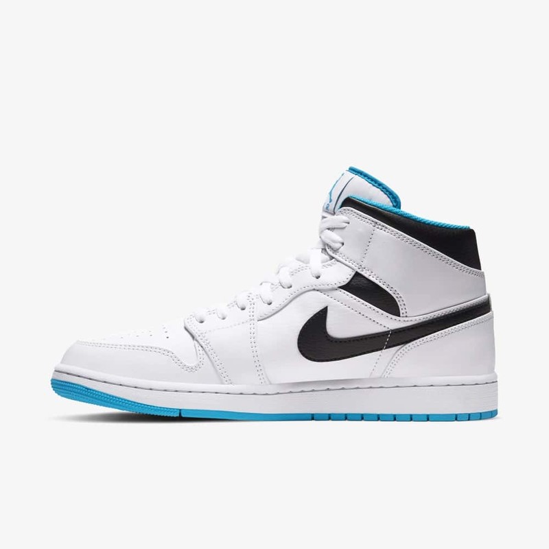 Air Jordan 1 Mid Laser Blue | 554724-141