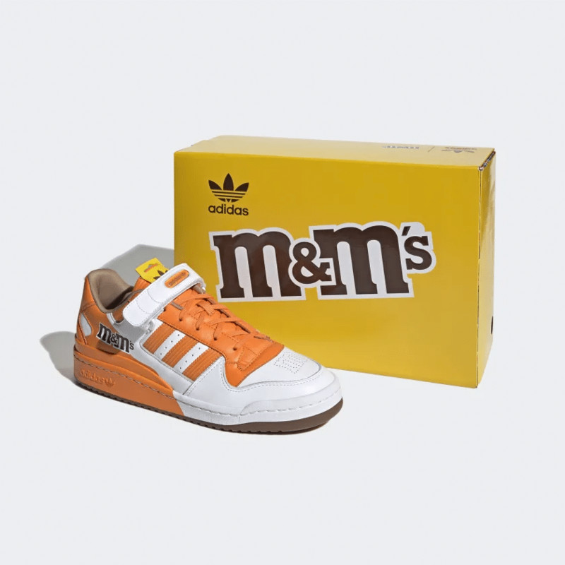 M&MS x adidas Forum Low 84 Orange | GY6315